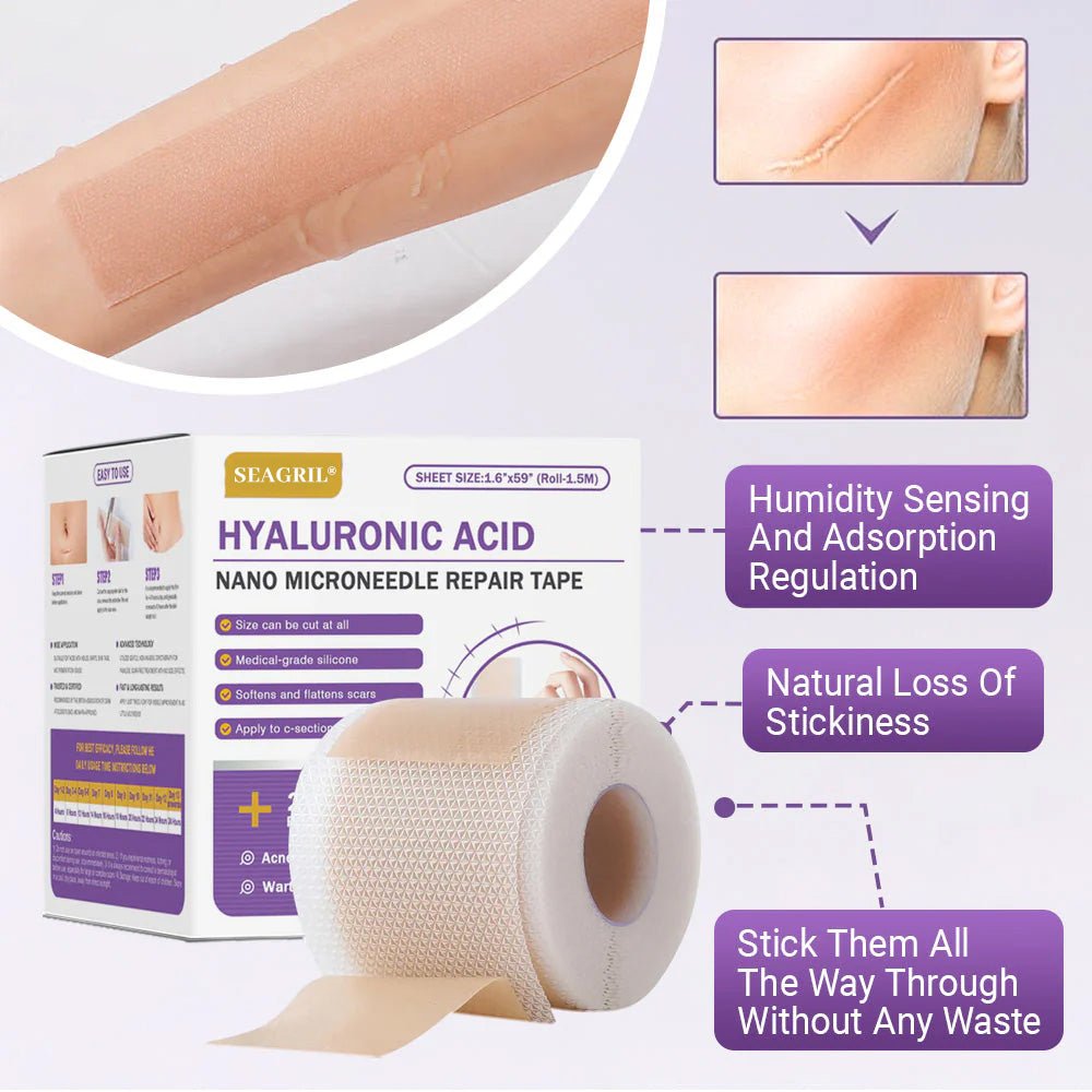 ✨ SEAGRIL® Official – Clinically Proven Scar & Skin Repair Tape Fade old scars, restore smoothness, and rebuild confidence — trusted by dermatologists.