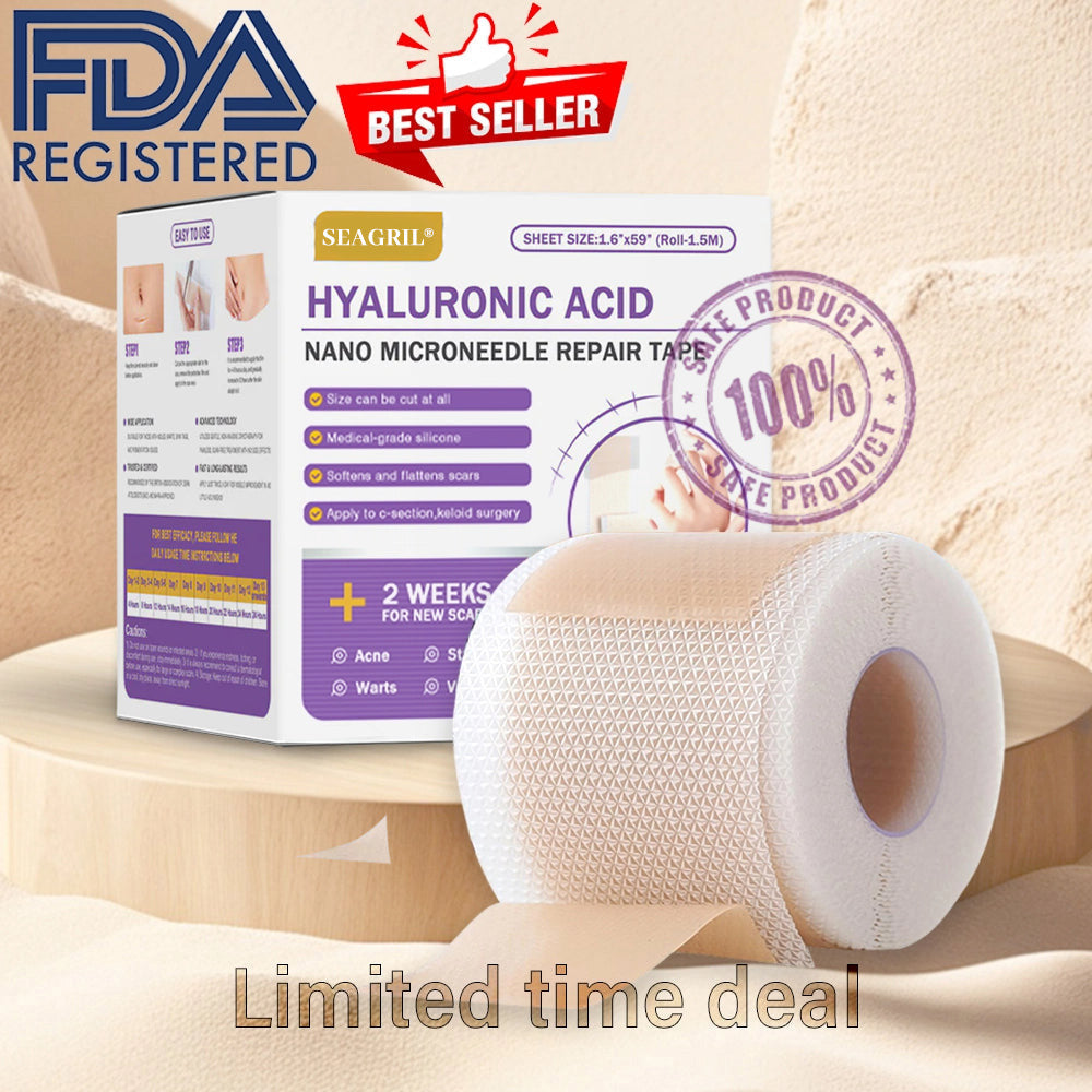 ✨ SEAGRIL® Official – Clinically Proven Scar & Skin Repair Tape Fade old scars, restore smoothness, and rebuild confidence — trusted by dermatologists.