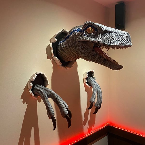 🎄 Christmas Limited-Time Offer — Save 49% 🎁 3D Dinosaur Wall Hanging Decoration 🦖