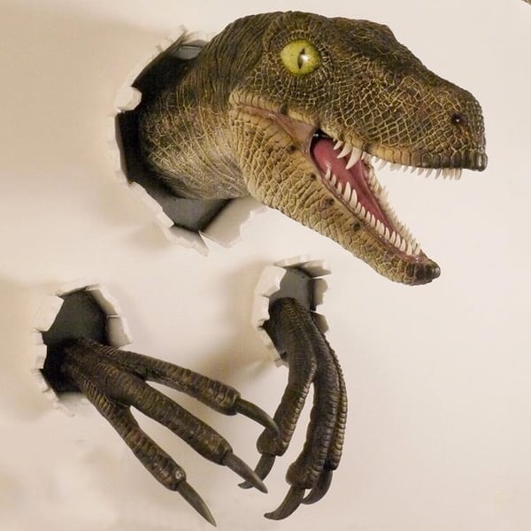 🎄 Christmas Limited-Time Offer — Save 49% 🎁 3D Dinosaur Wall Hanging Decoration 🦖